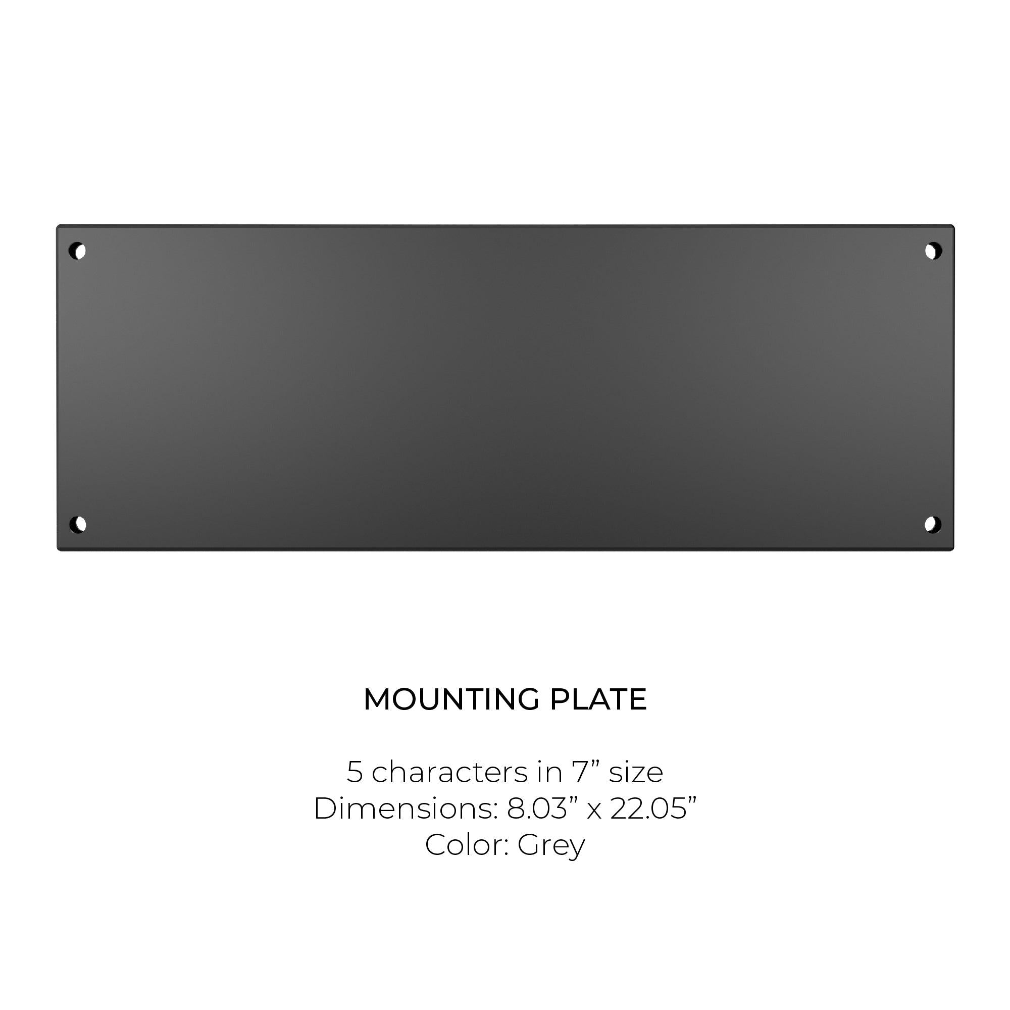 Mounting Plate - Modern Lights Store