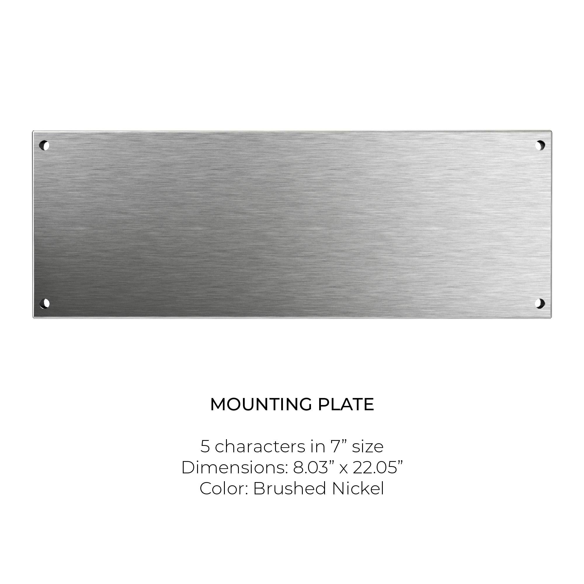 Mounting Plate - Modern Lights Store