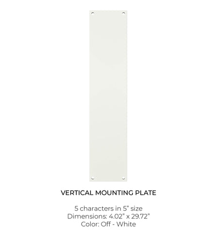 Mounting Plate - Vertical