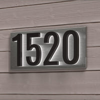 Illuminated Address Numbers - ABS Polymer - Modern Lights Store